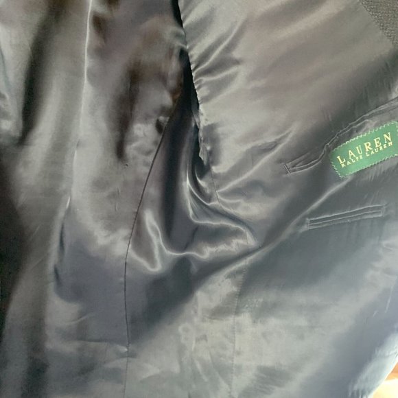 Lauren Ralph Lauren Sport Coat Men's 48R Gray Notch Lapel Single-Breasted 8237‎ - Picture 3 of 12